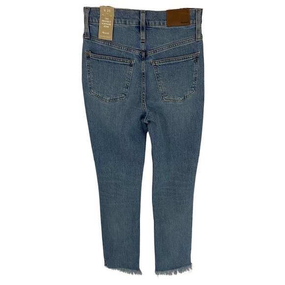 Madewell The Perfect Vintage Jean Women's Size 27 (28 x 31) High Rise Light NWT - Picture 3 of 12